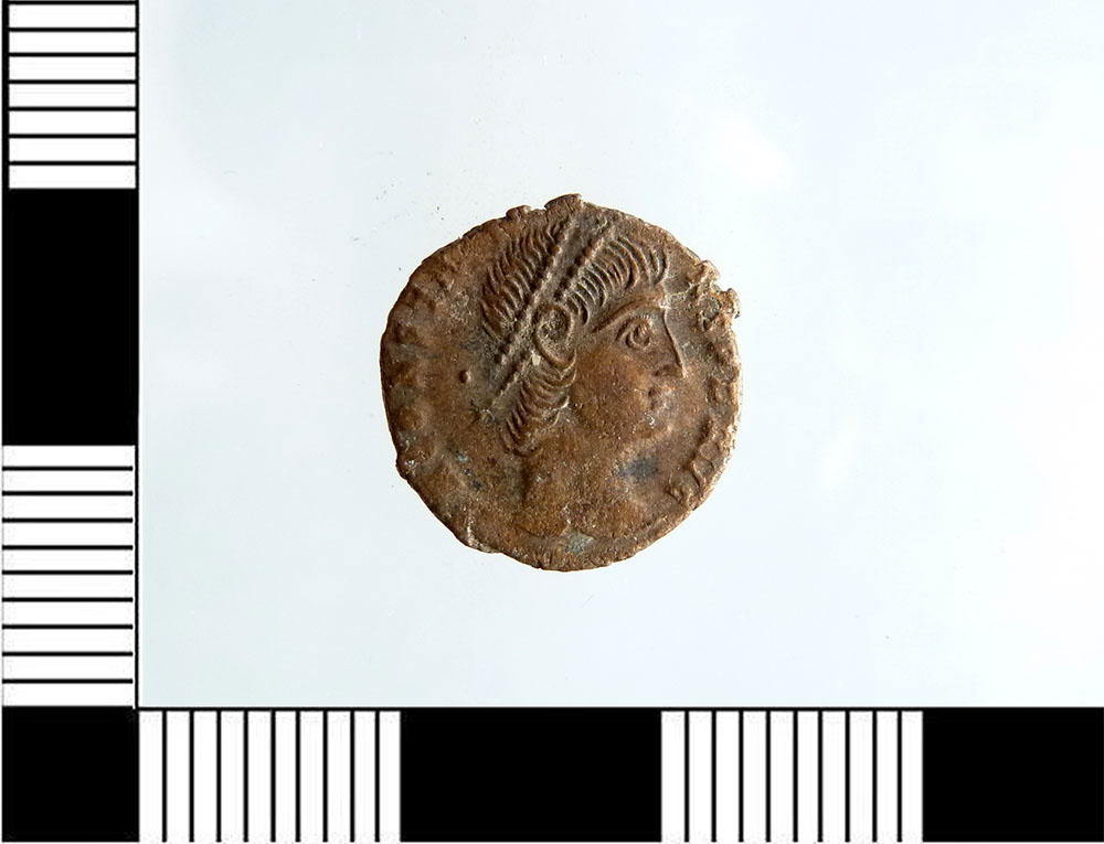 moneta - follis (Età di Costante/Costanzo II)