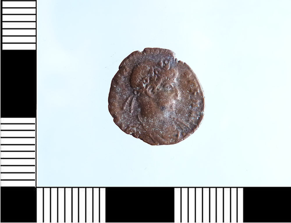 moneta - follis (Età di Costante)