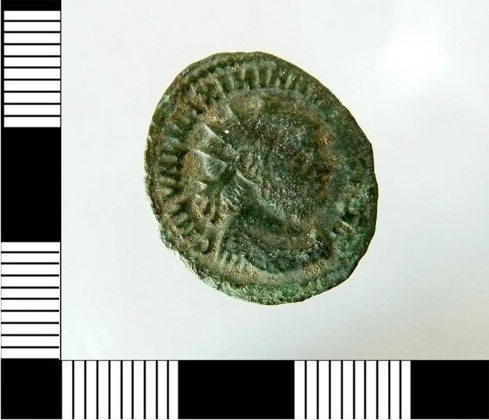 moneta - frazione di follis (Eta' di Diocleziano)