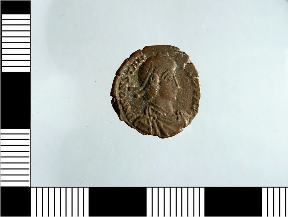 moneta - AE4 (Età di Costanzo II)