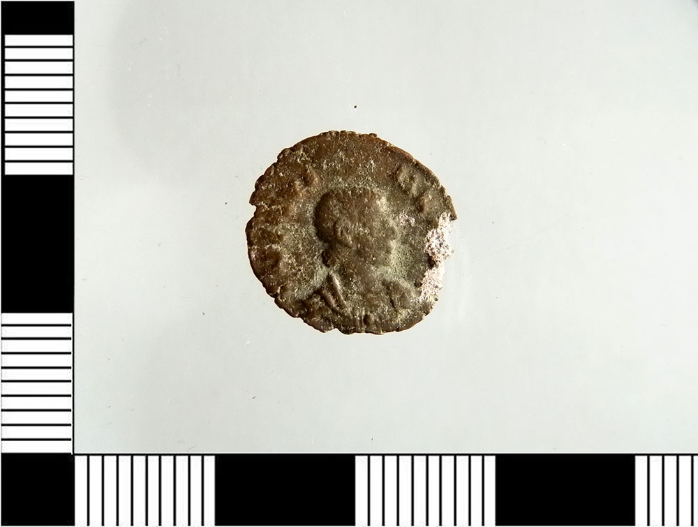 moneta - AE4 (Età di Costanzo II)