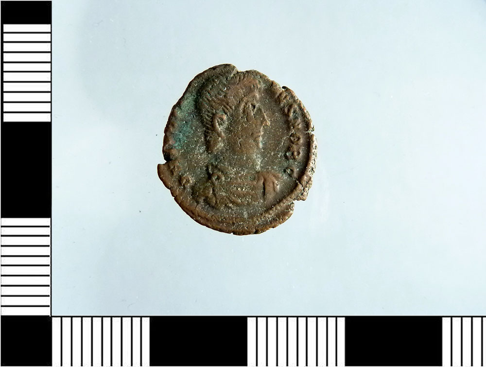 moneta - AE4 (Età di Costanzo II)