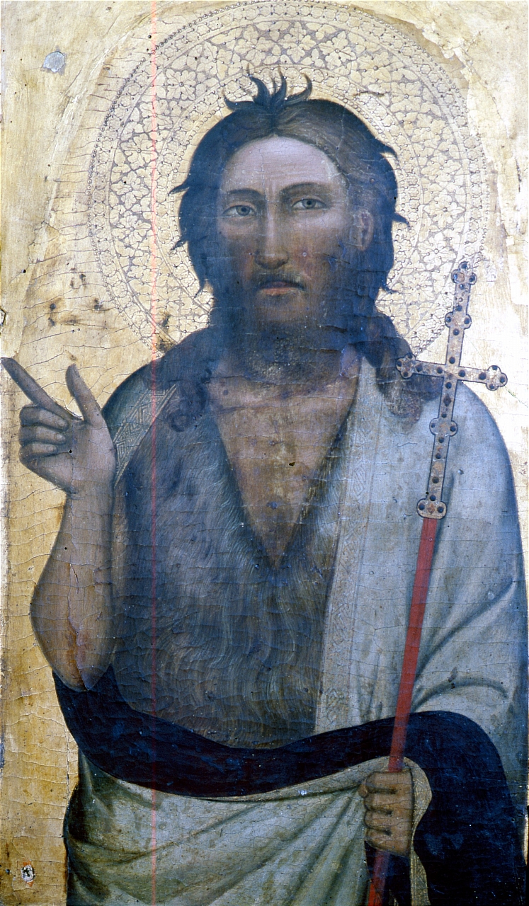 San Giovanni Battista (dipinto) di Mariotto di Nardo (attribuito) (metà sec. XIV)