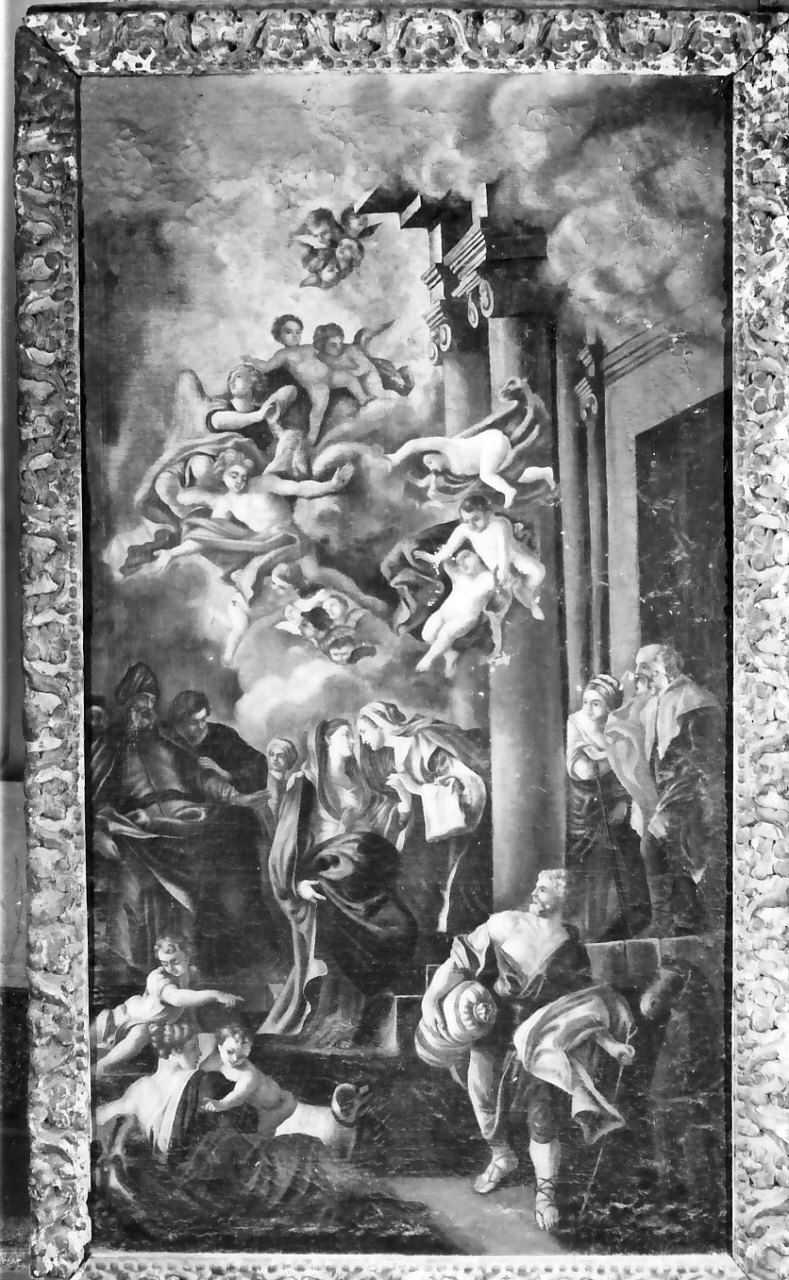 visitazione (dipinto) - ambito Italia meridionale (seconda metà sec. XVIII)