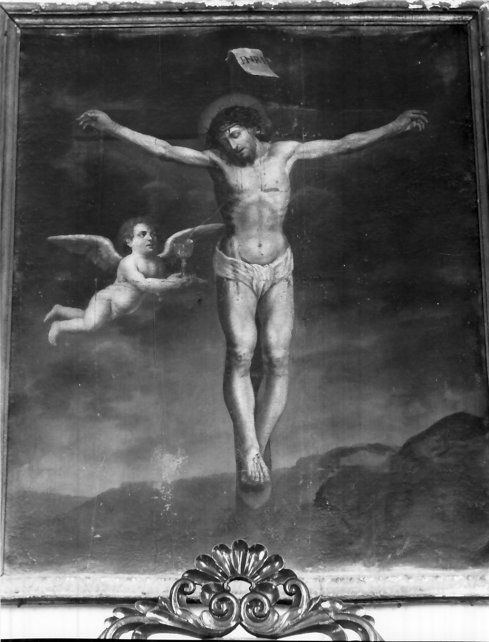 Cristo crocifisso (dipinto) - ambito Italia meridionale (fine sec. XVIII)