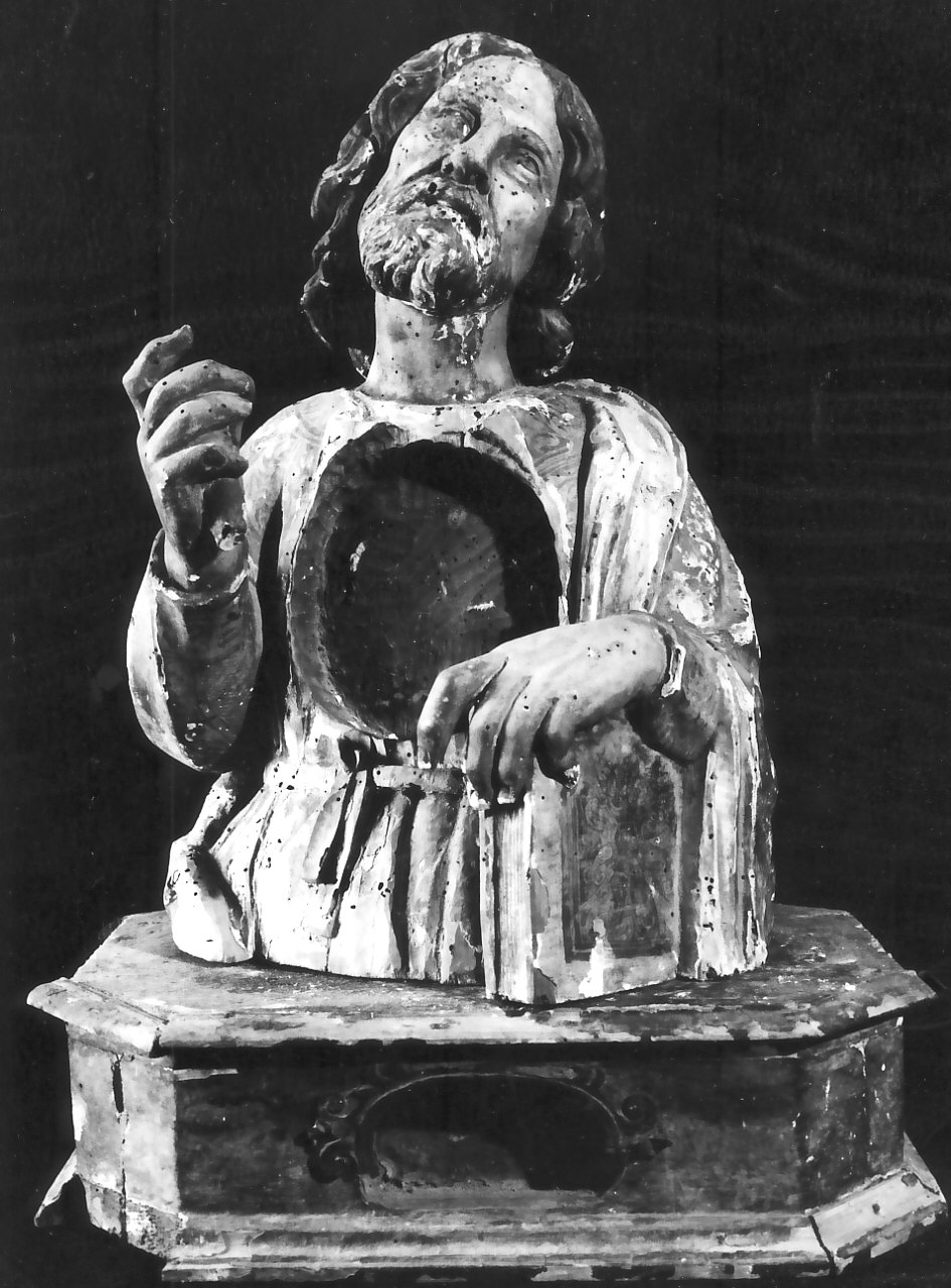 Santo (scultura, opera isolata) - bottega Italia meridionale (sec. XVII)