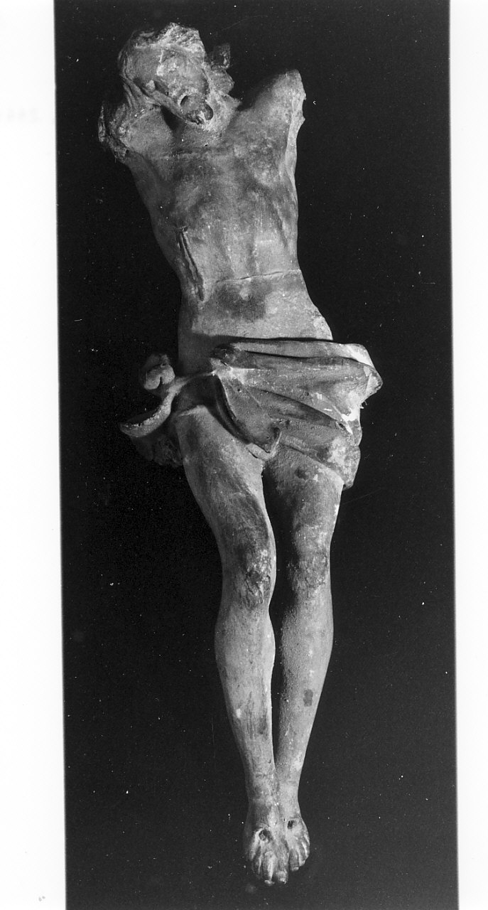 Cristo crocifisso (scultura, opera isolata) - bottega calabrese (sec. XVIII)