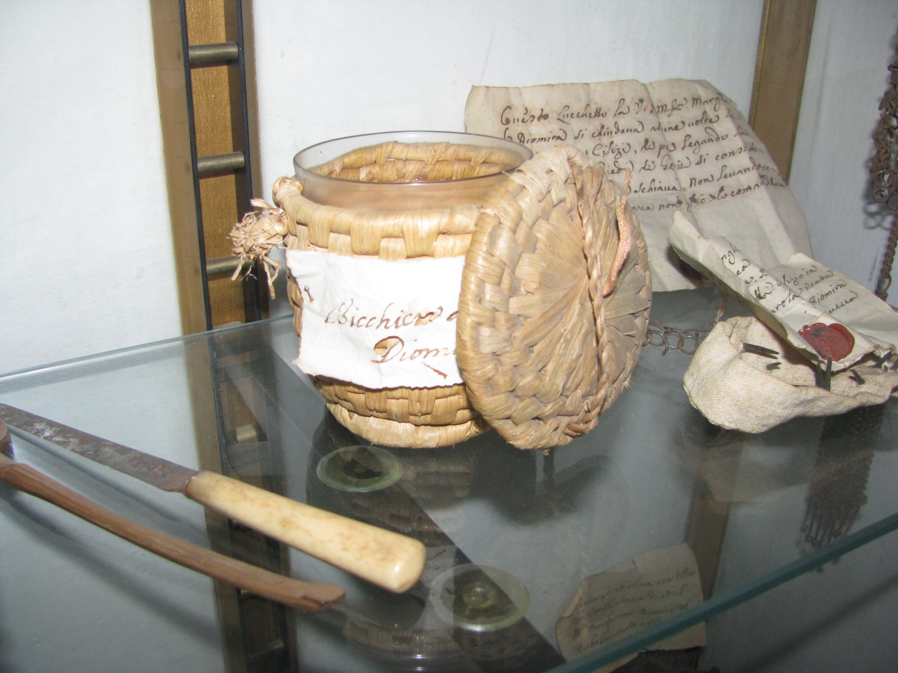 bicchiere - produzione fiorentina (1673/08/14)