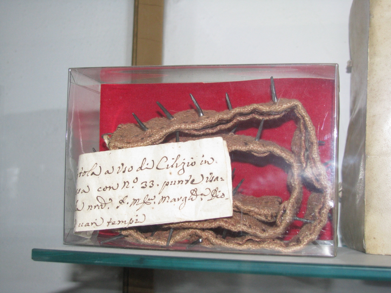 cilicio, cintura, strumento per l'autopunizione corporale - produzione fiorentina (1673/08/14)