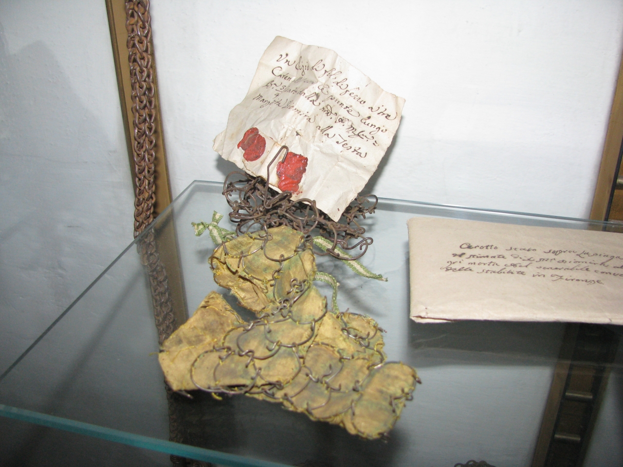 cilicio, catena, strumento per l'autopunizione corporale - produzione fiorentina (1673/08/14)