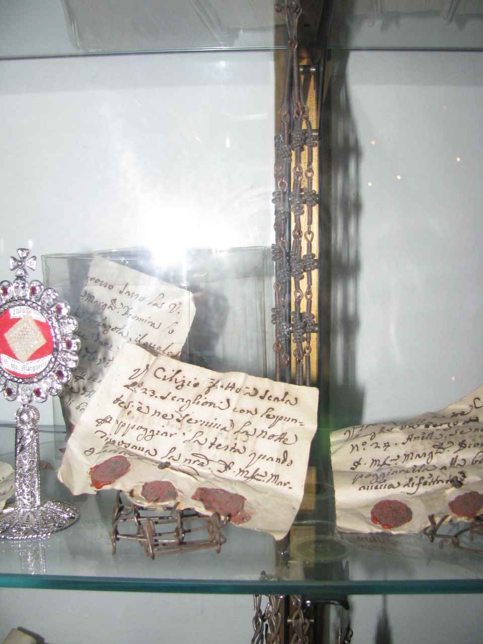 cilicio, catena, strumento per l'autopunizione corporale - produzione fiorentina (1673/08/14)