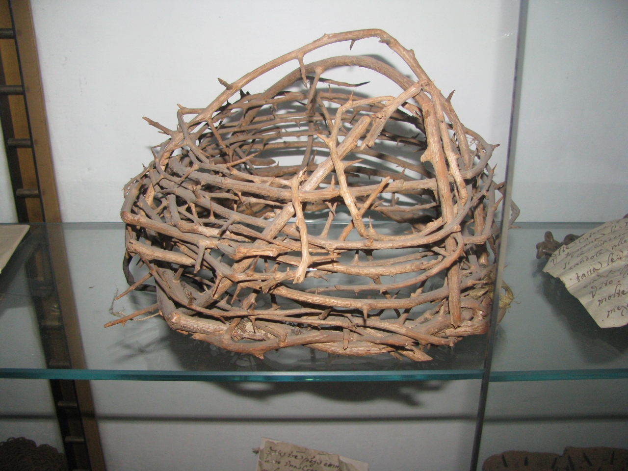 cilicio, corona di spine, strumento per l'autopunizione corporale - produzione fiorentina (1673/08/14)