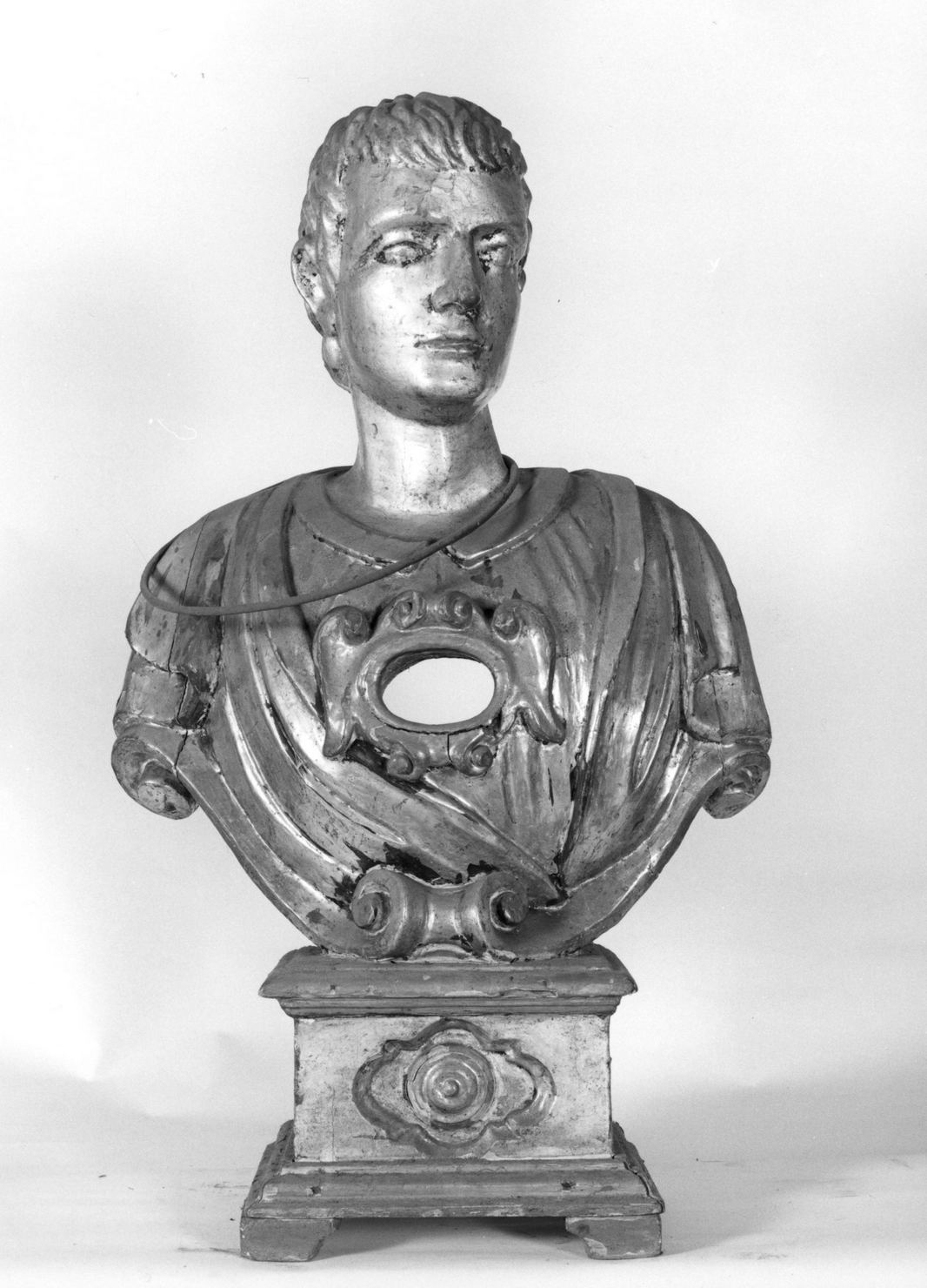 reliquiario - a busto, serie - bottega toscana (prima metà sec. XVIII)