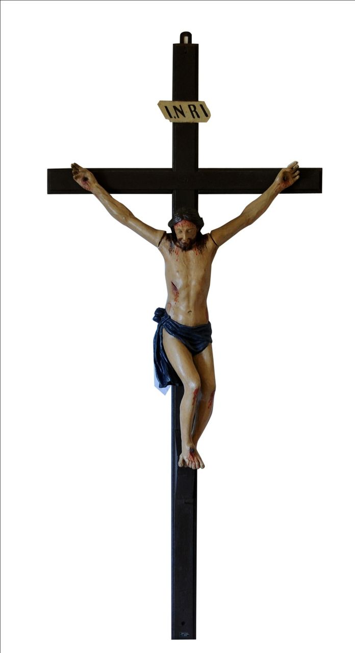 crocifisso, opera isolata - ambito senese (sec. XVIII)