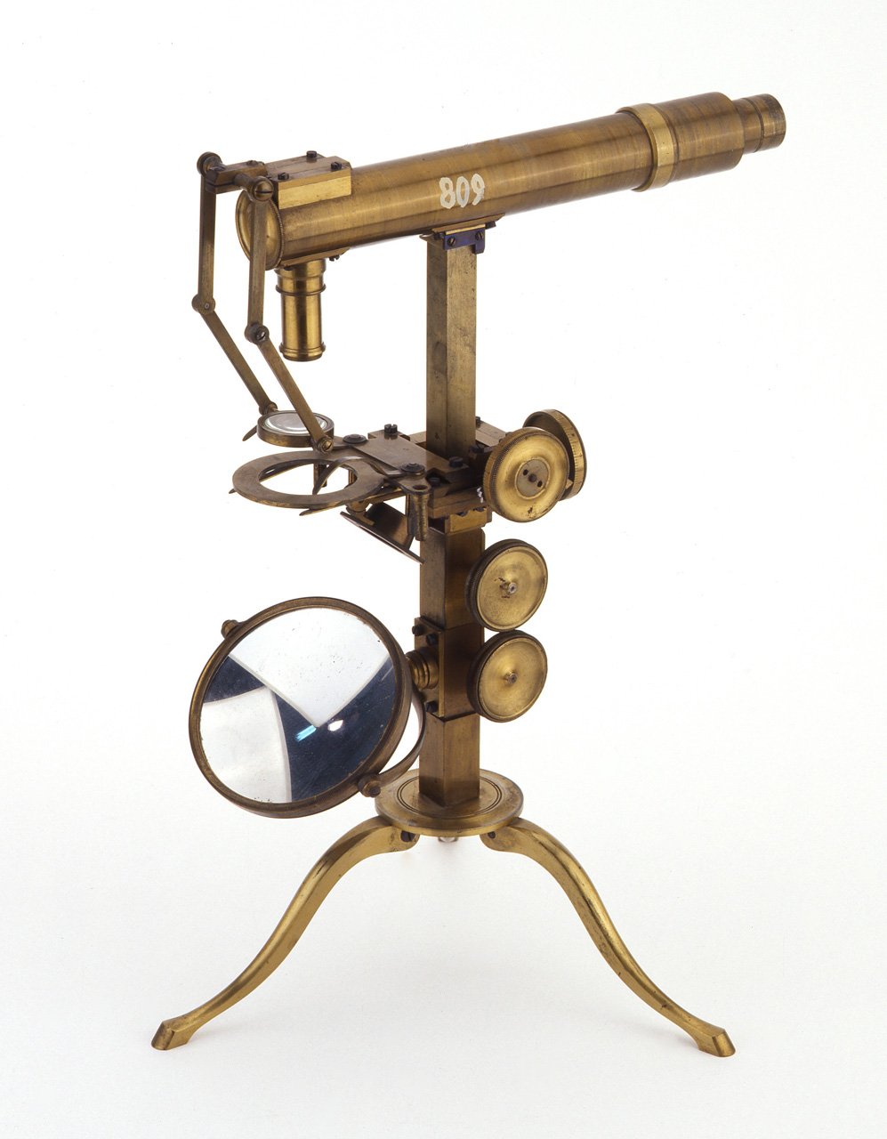 microscopio, orizzontale di Amici di Amici Giovanni Battista (sec. XIX)
