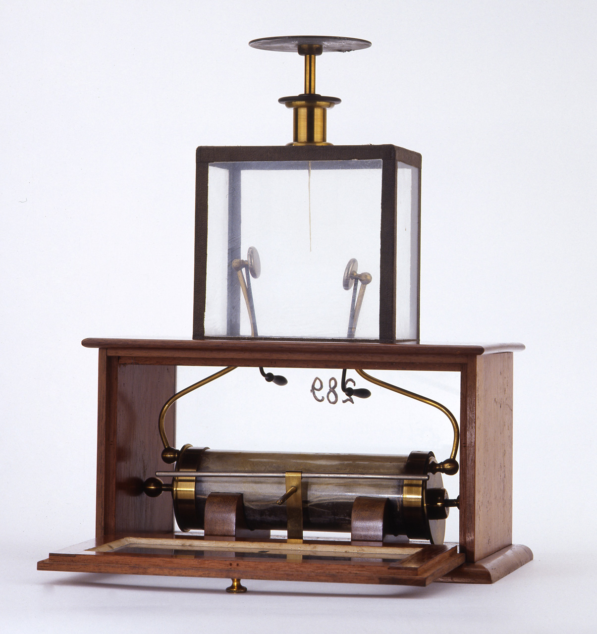 elettrometro, con pila a secco di Zamboni di Zamboni Giuseppe (sec. XIX)