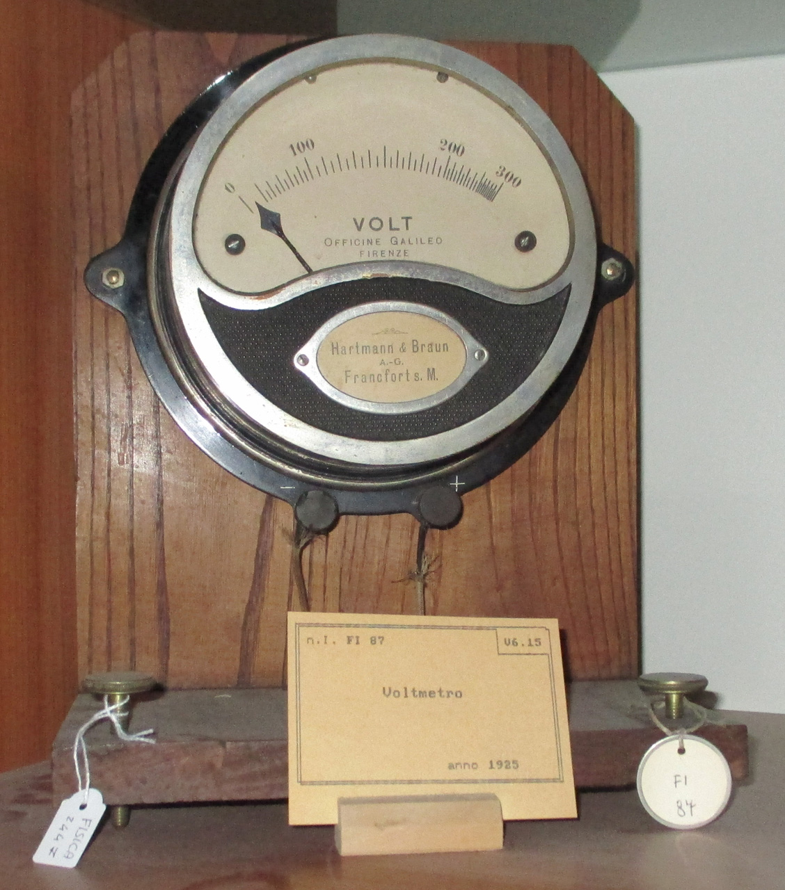 voltmetro di ,  (sec. XX)