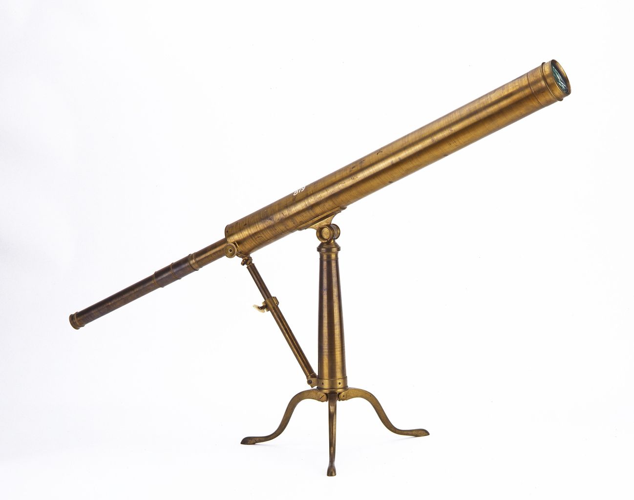 telescopio, rifrattore acromatico (fine sec. XVIII)