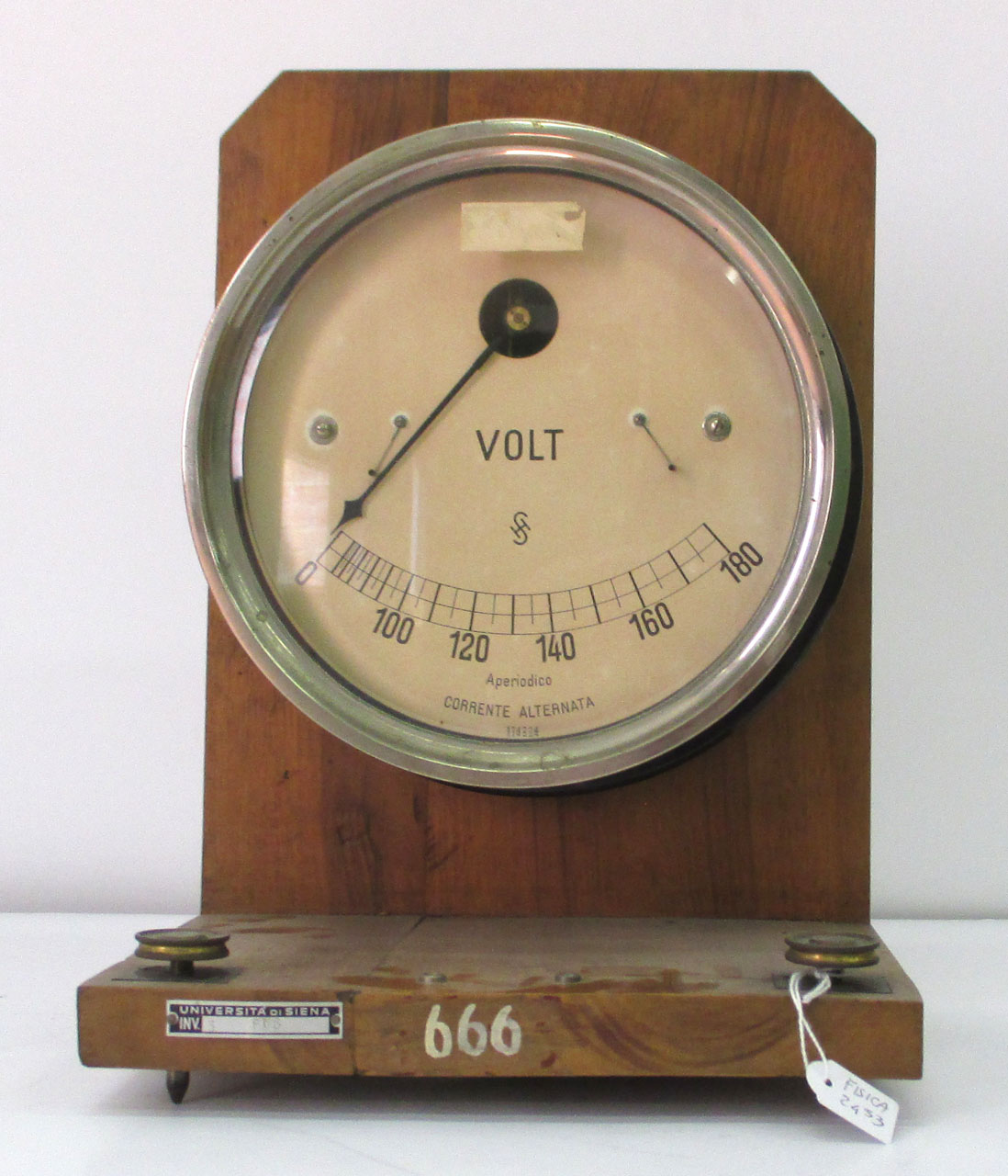 voltmetro, per corrente alternata di ,  (sec. XX)