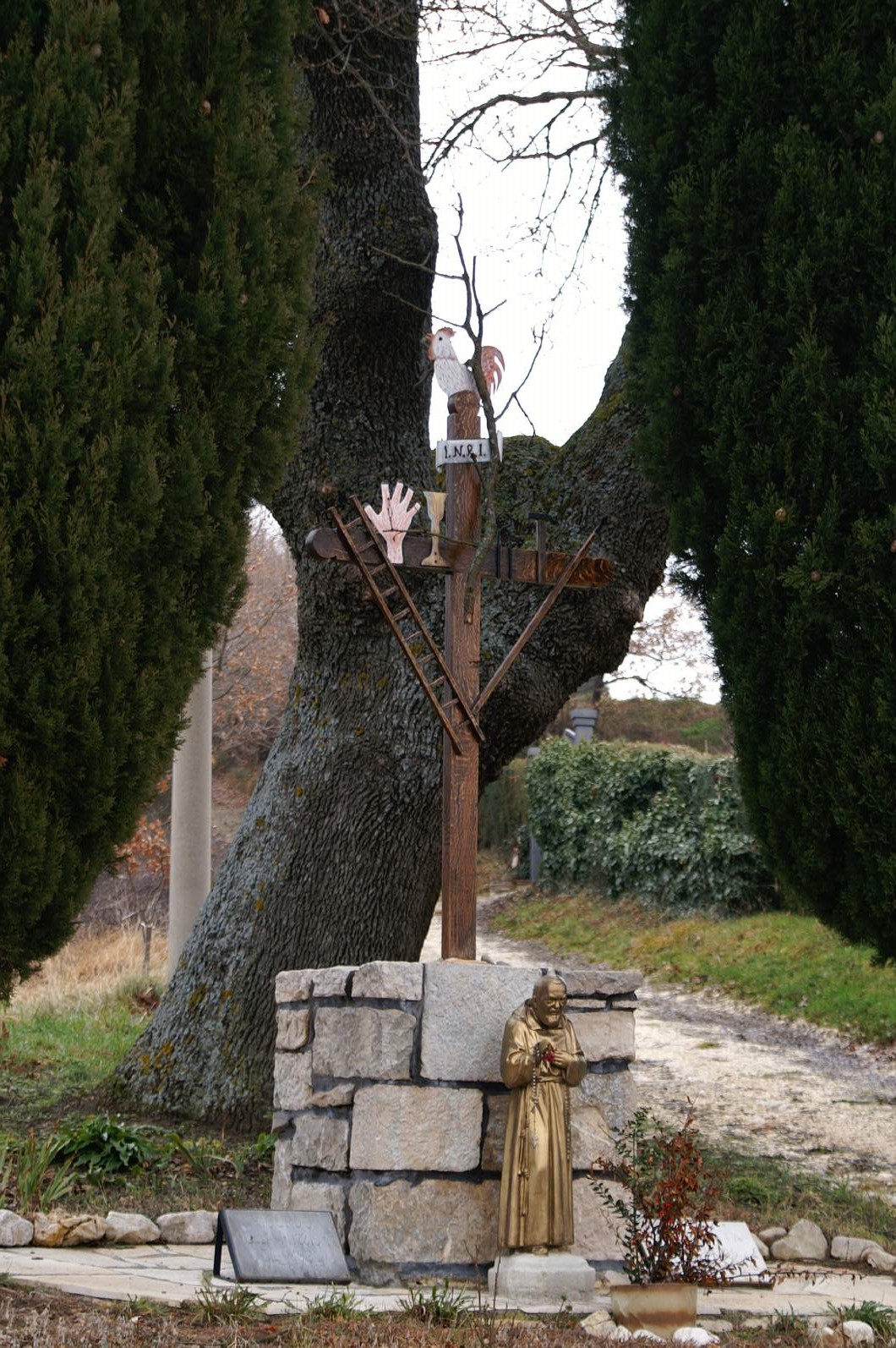 croce viaria - bottega Italia centro-meridionale (secondo quarto XX)