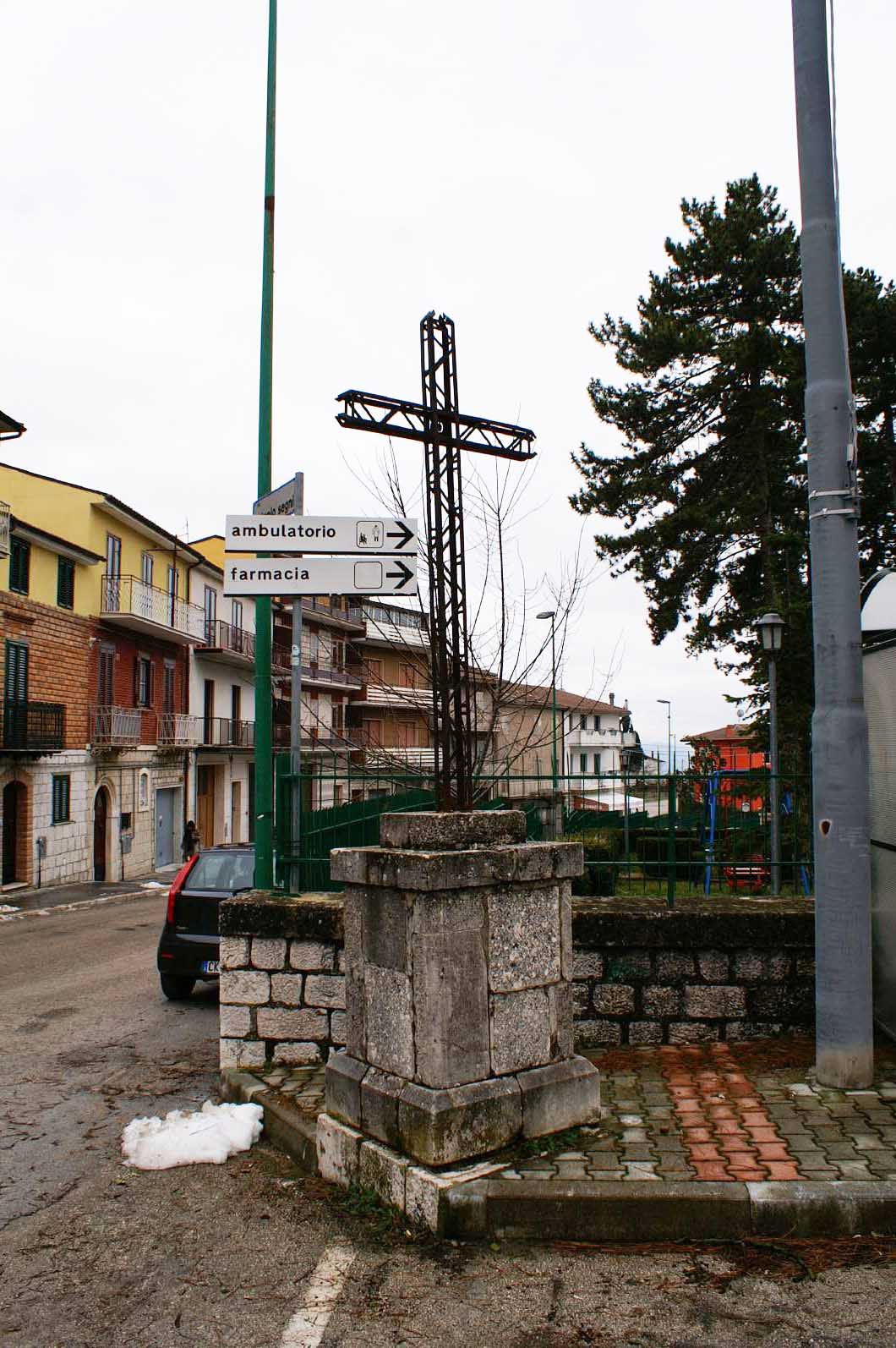 croce viaria - bottega Italia centro-meridionale (secondo quarto XX)