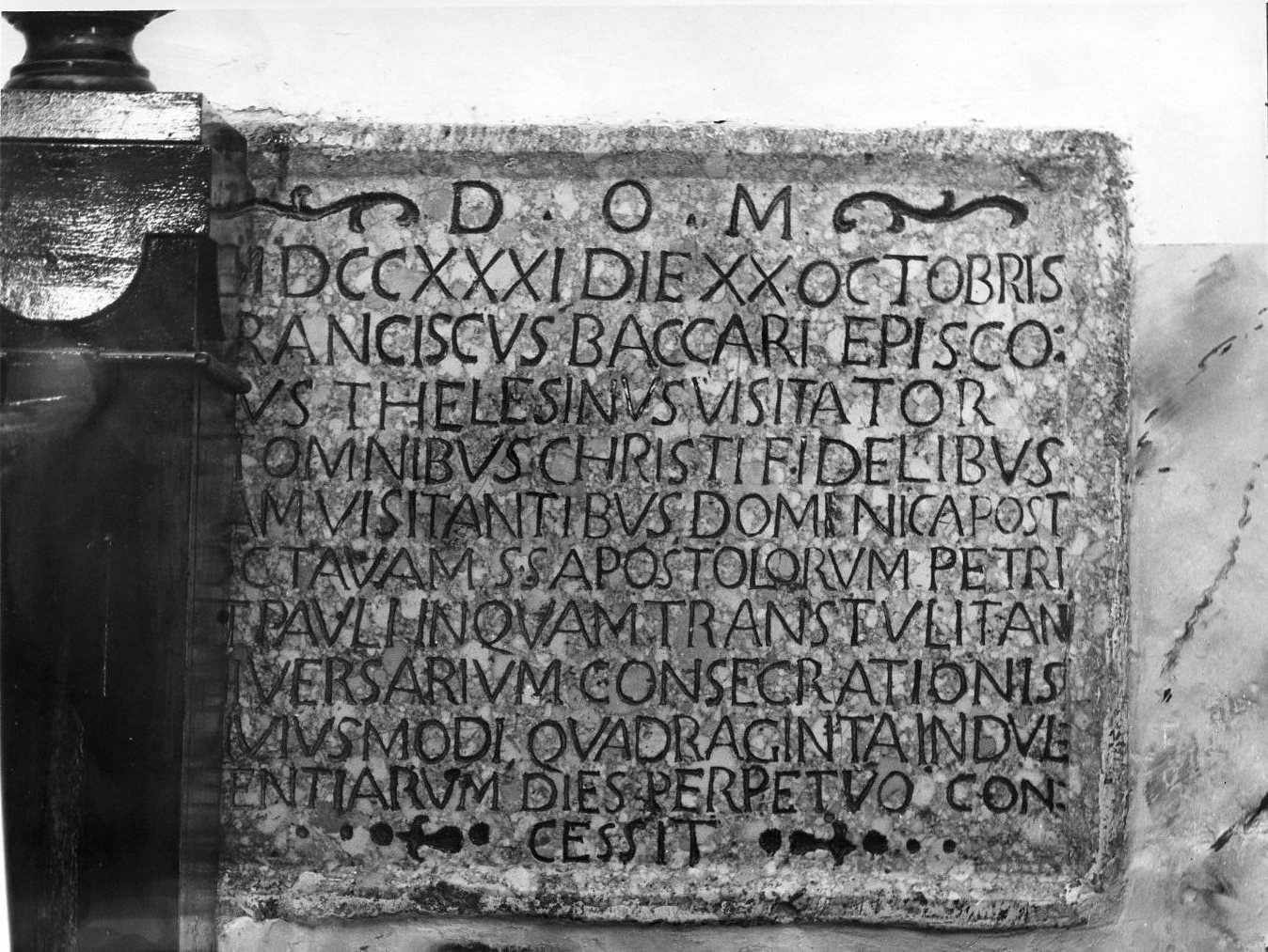 lapide - bottega molisana (sec. XVIII)