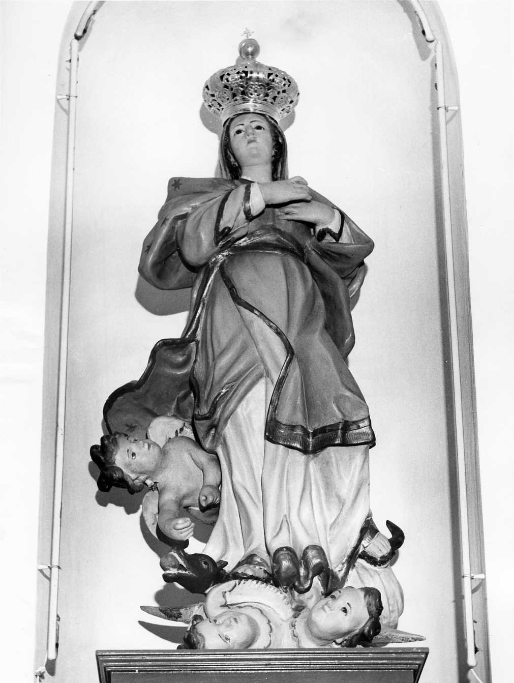 Madonna Immacolata (statua) - bottega molisana (seconda metà sec. XIX)