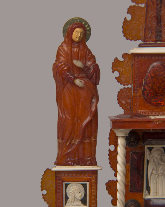 Madonna (statuetta) - manifattura polacca (metà sec. XVII)