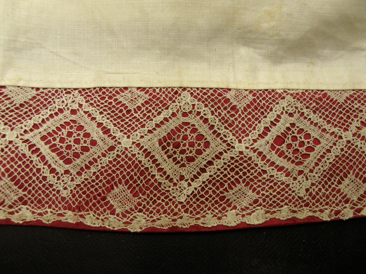 tovaglia d'altare - manifattura toscana (prima metà sec. XIX)