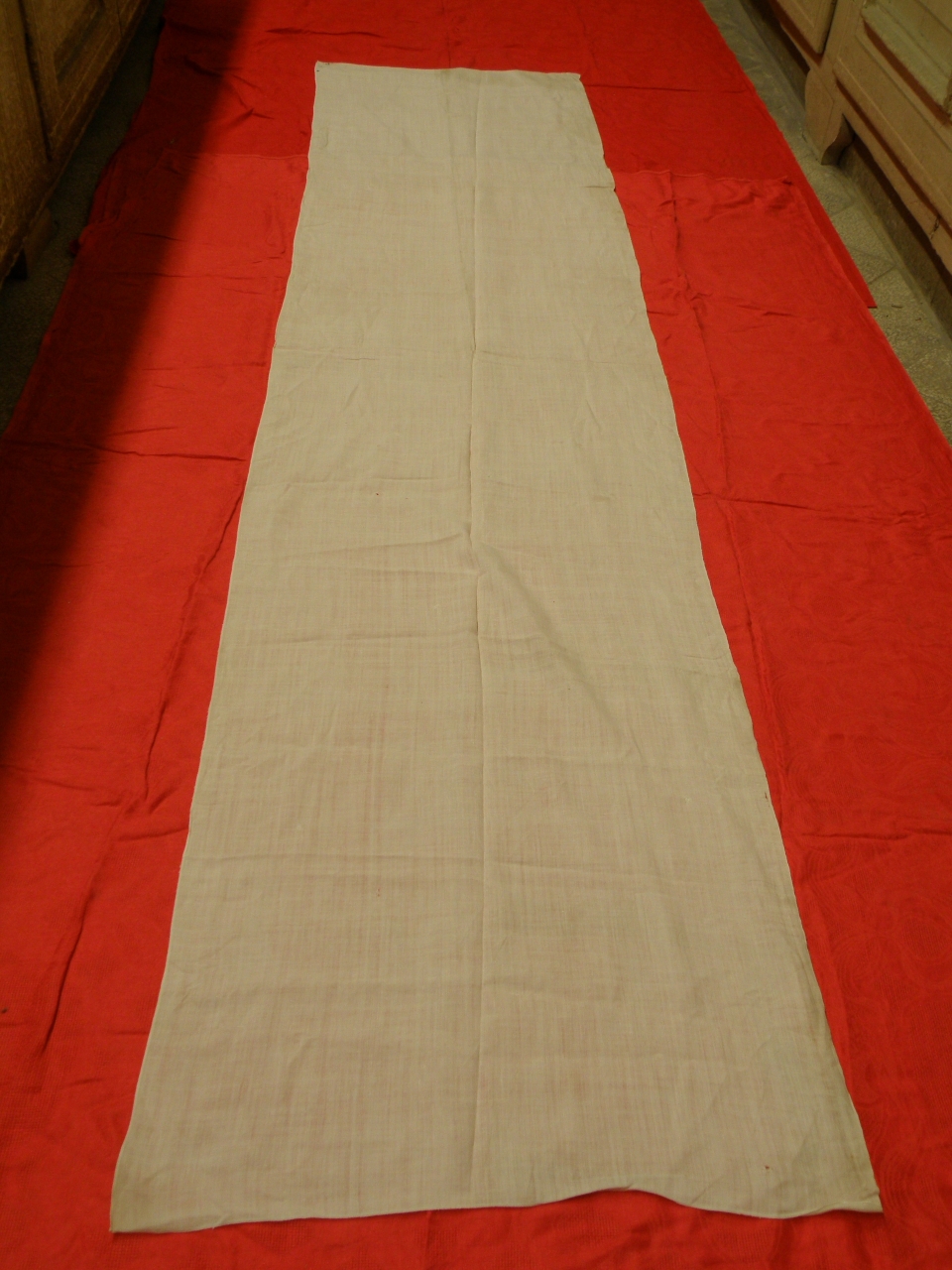 tovaglia d'altare - manifattura toscana (sec. XIX)