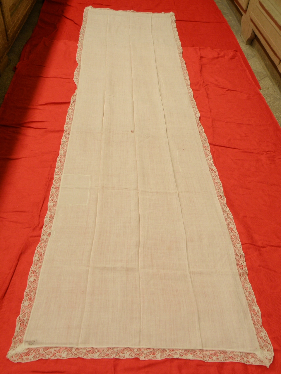 tovaglia d'altare - manifattura toscana (prima metà sec. XIX)