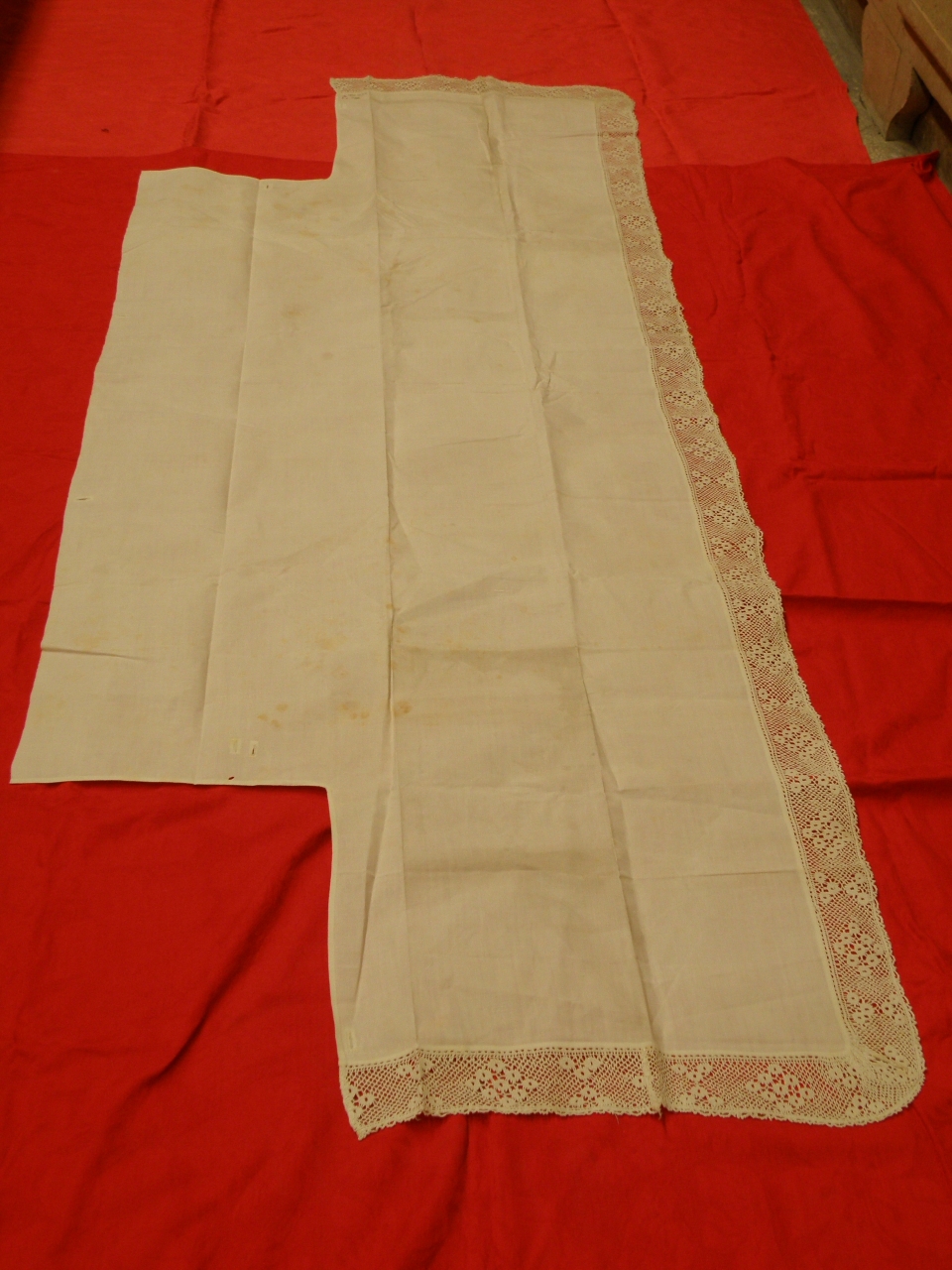 tovaglia d'altare - manifattura toscana (sec. XIX)