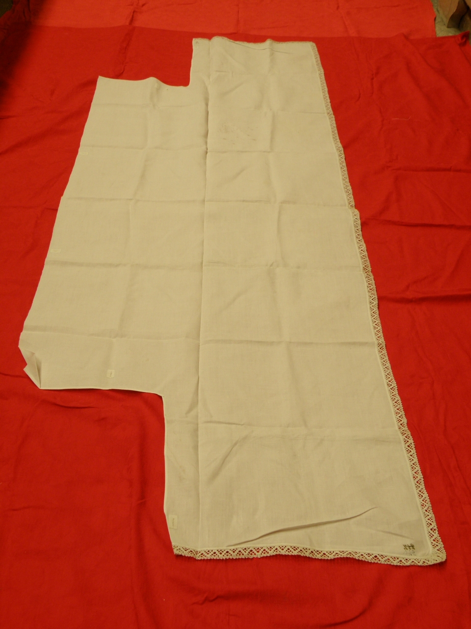 tovaglia d'altare - manifattura toscana (prima metà sec. XIX)