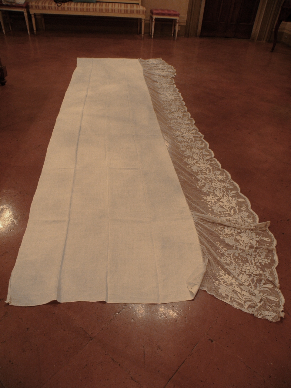 tovaglia d'altare - manifattura toscana (sec. XIX)