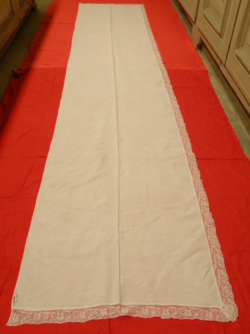 tovaglia d'altare - manifattura toscana (sec. XIX)