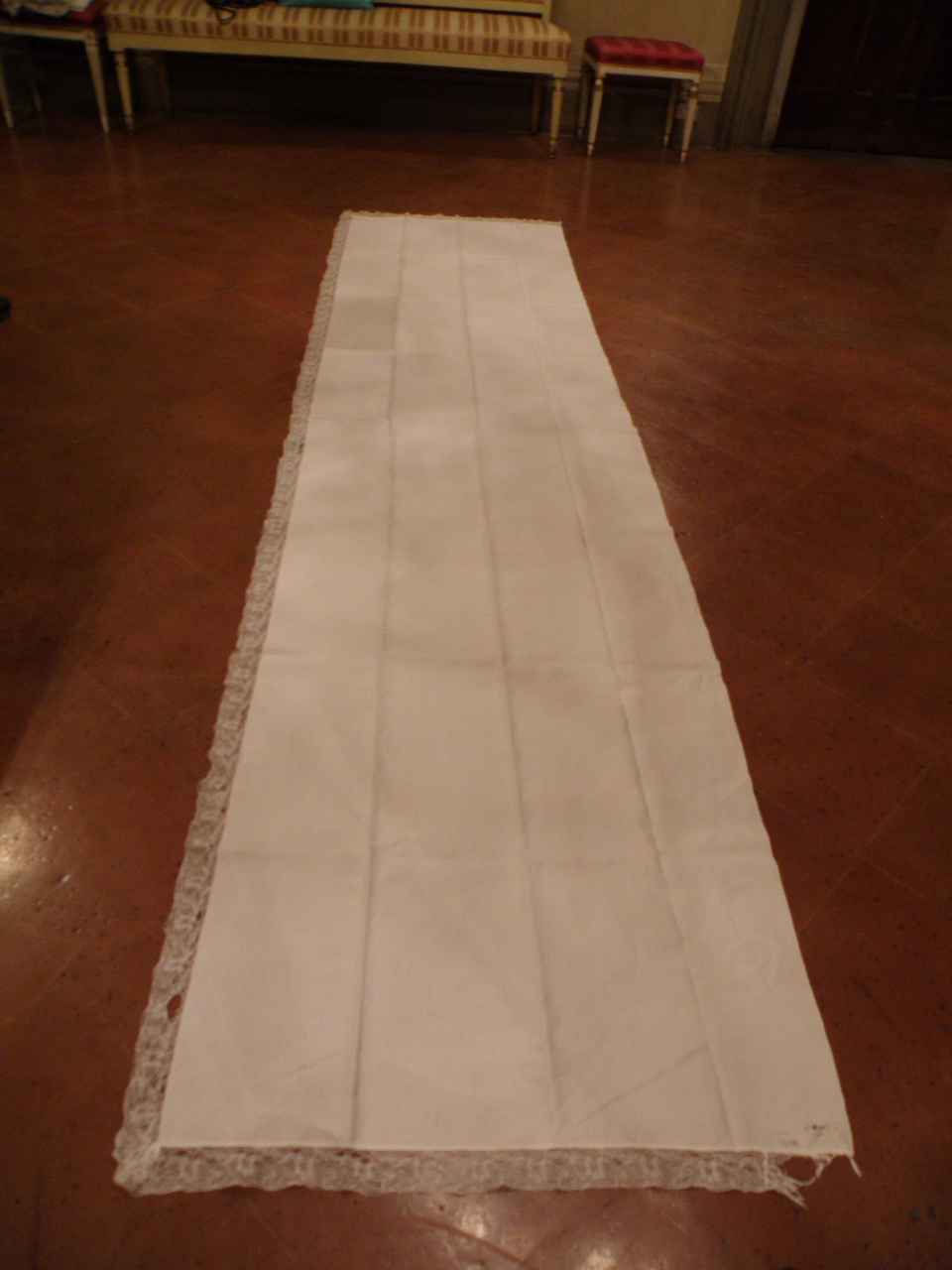 tovaglia d'altare - manifattura toscana (sec. XIX)