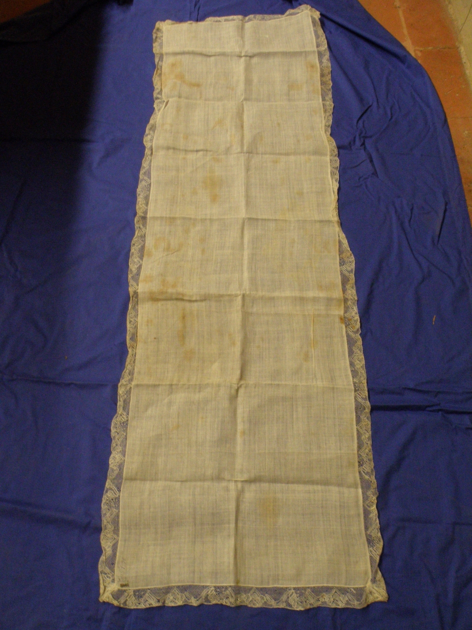 tovaglia da comunione - manifattura toscana (sec. XIX)