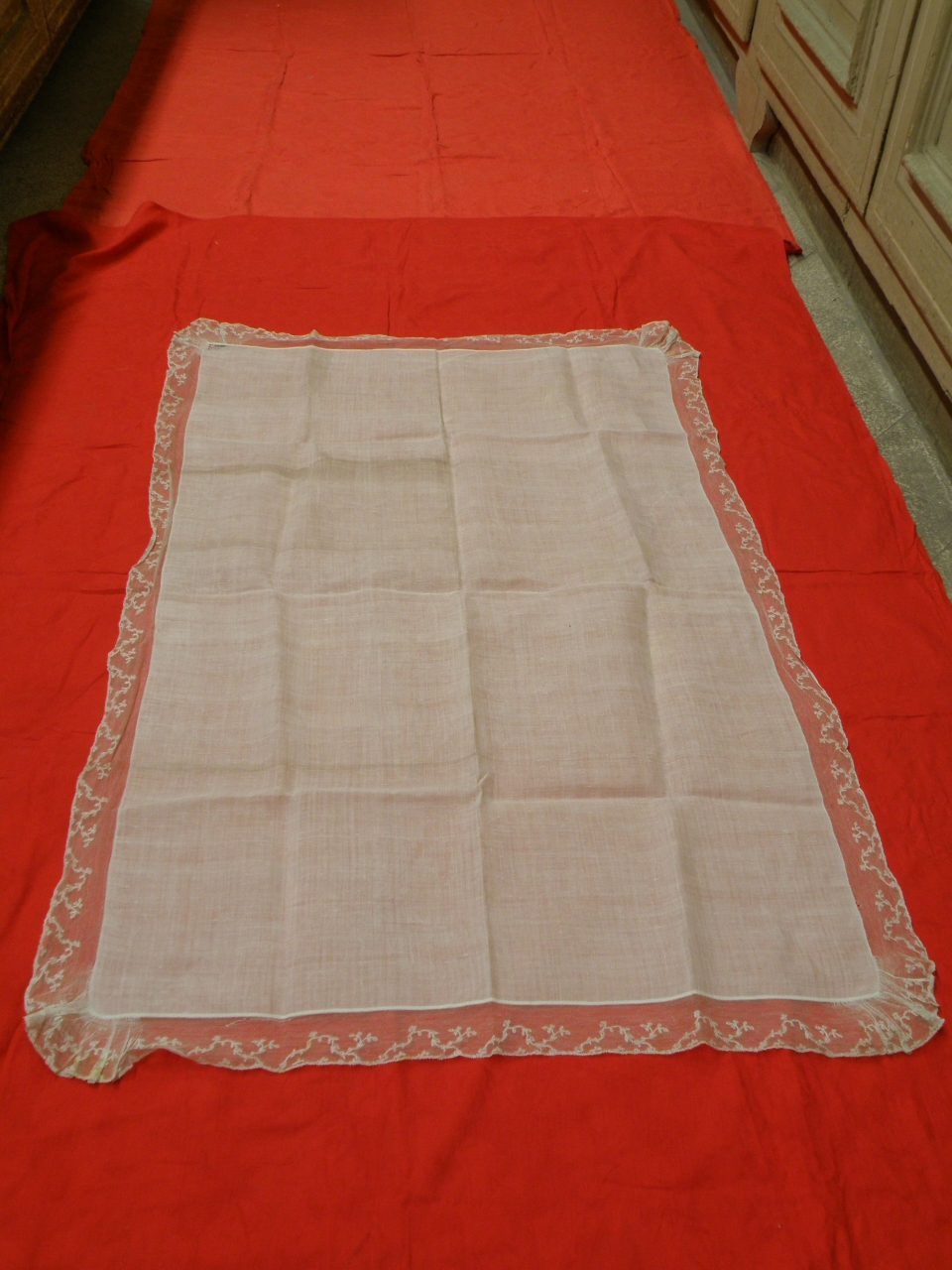 tovaglia da comunione - manifattura toscana (sec. XIX)