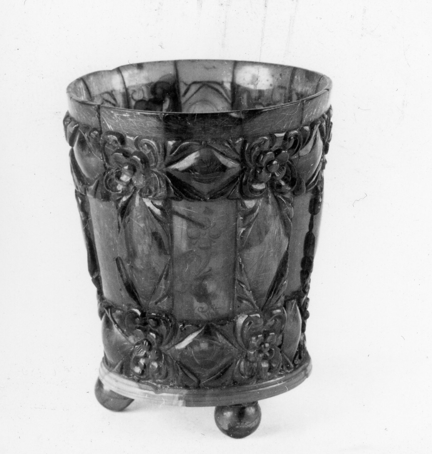 bicchiere - manifattura Germania nord-orientale (seconda metà sec. XVII)