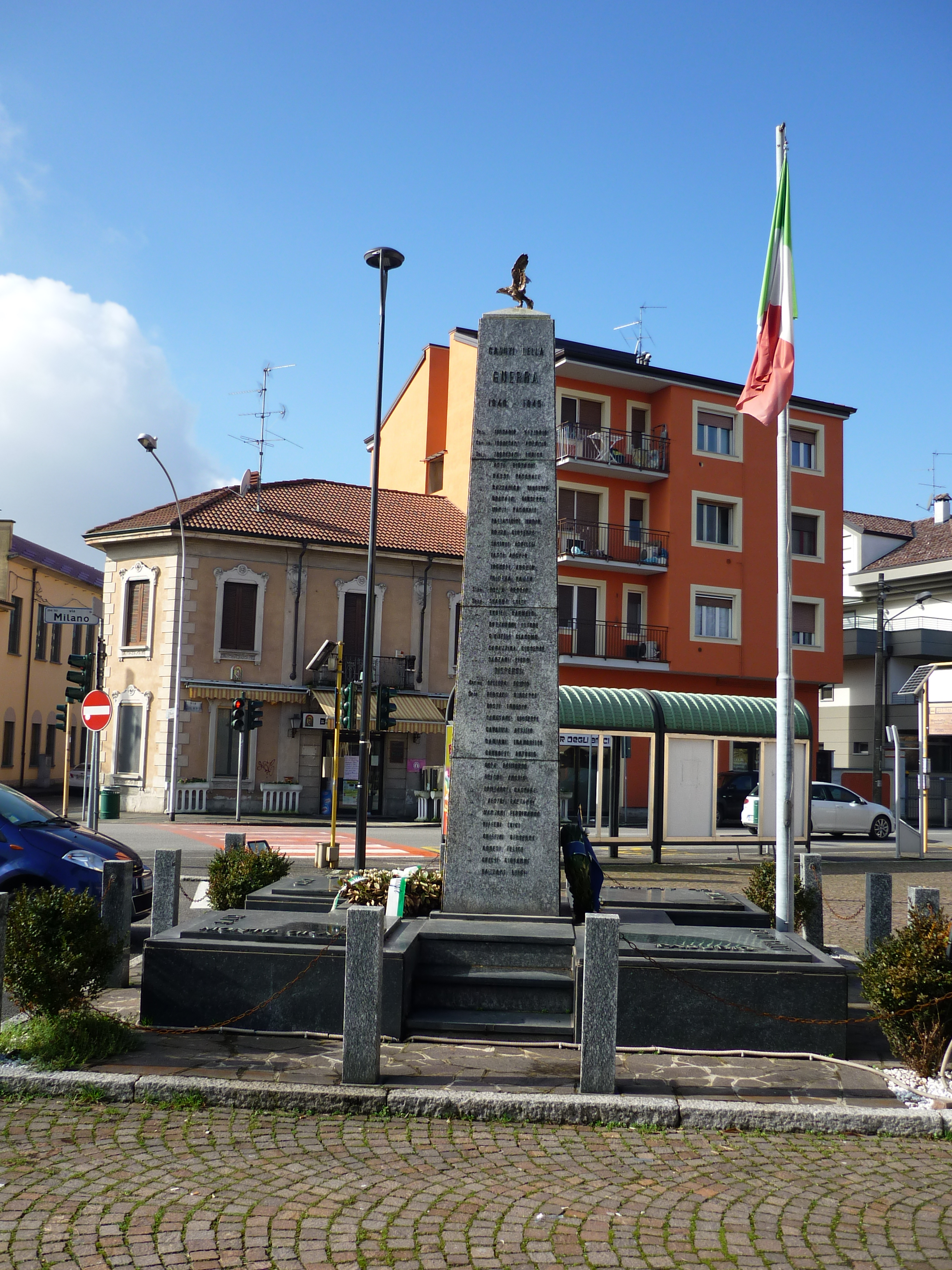 allegoria della Vittoria come aquila (monumento ai caduti - ad obelisco, opera isolata) - ambito italiano (sec. XX)