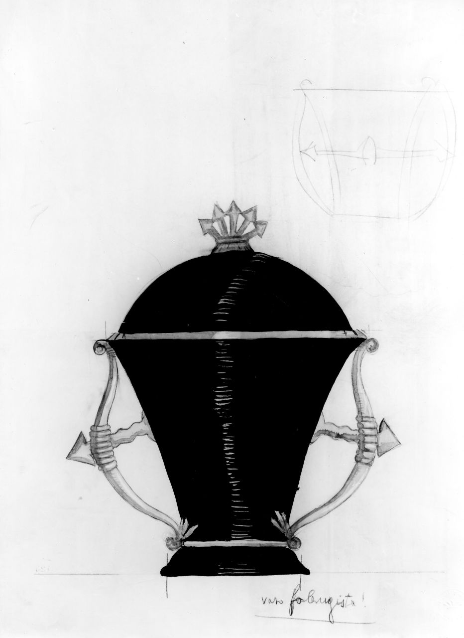 motivi decorativi (disegno) di Ponti Giovanni (sec. XX)