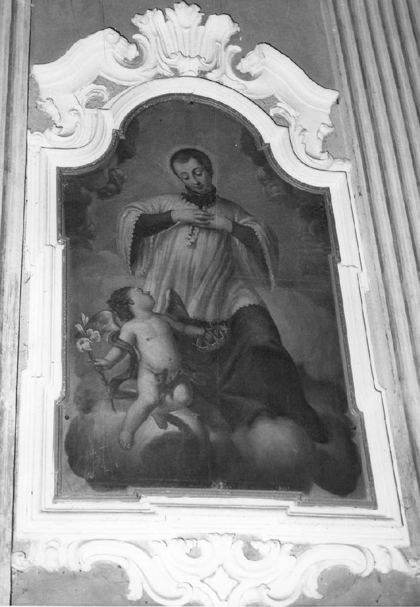 San Luigi Gonzaga (dipinto) di Consetti Antonio (attribuito) - ambito modenese (metà sec. XVIII)