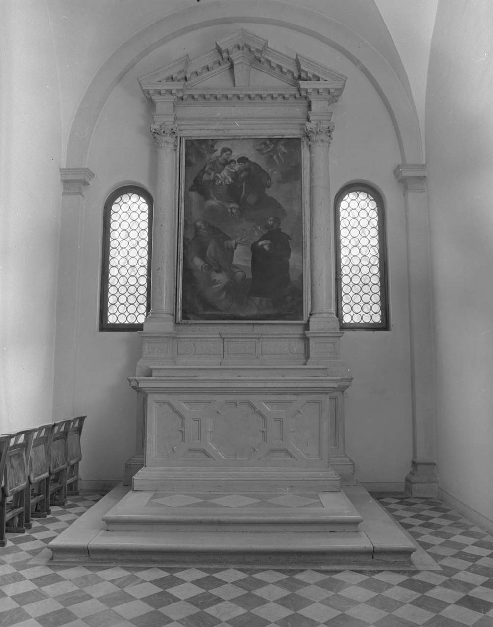 altare di Zanini Francesco detto Mangranda (sec. XVIII)