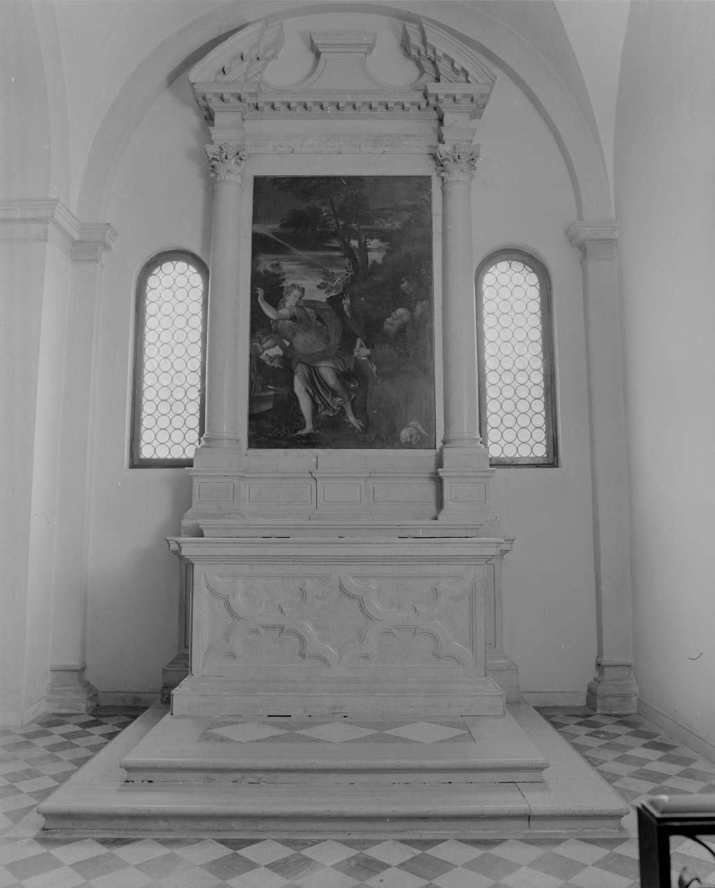 altare di Zanini Francesco detto Mangranda (inizio sec. XVIII)
