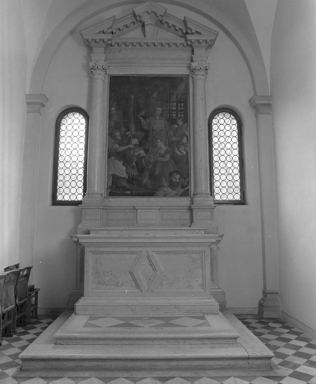 altare di Zanini Francesco detto Mangranda (sec. XVIII)