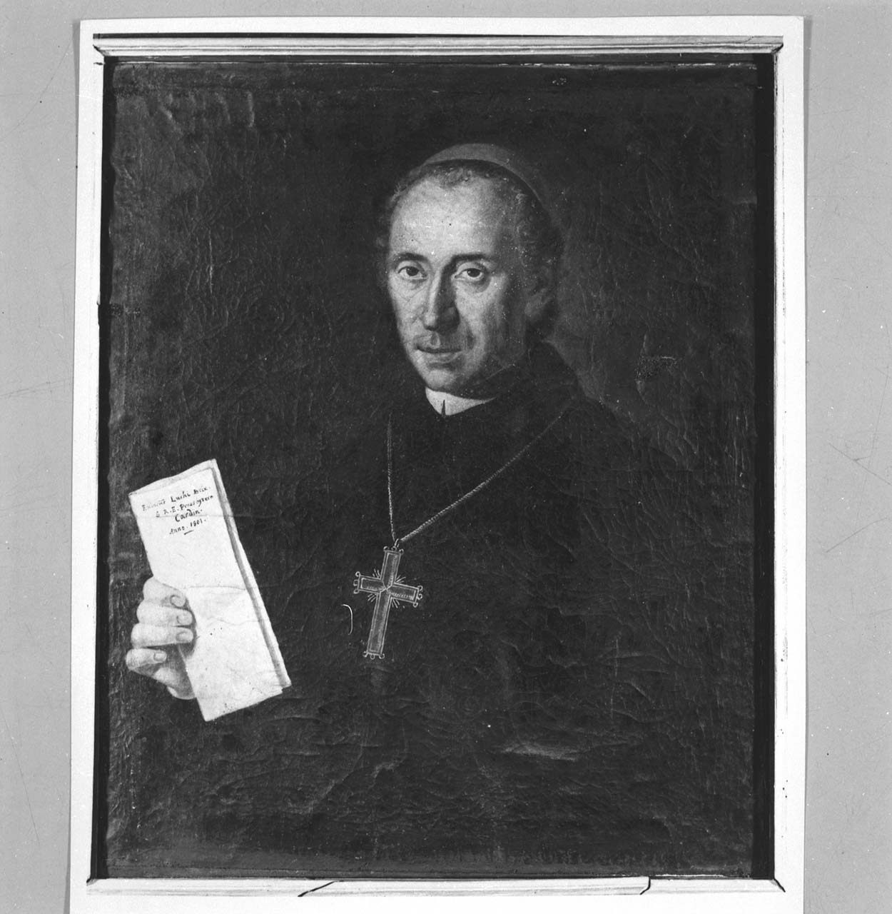 Ritratto del cardinale Michelangelo Lucchi (dipinto) - ambito italiano (inizio sec. XIX)