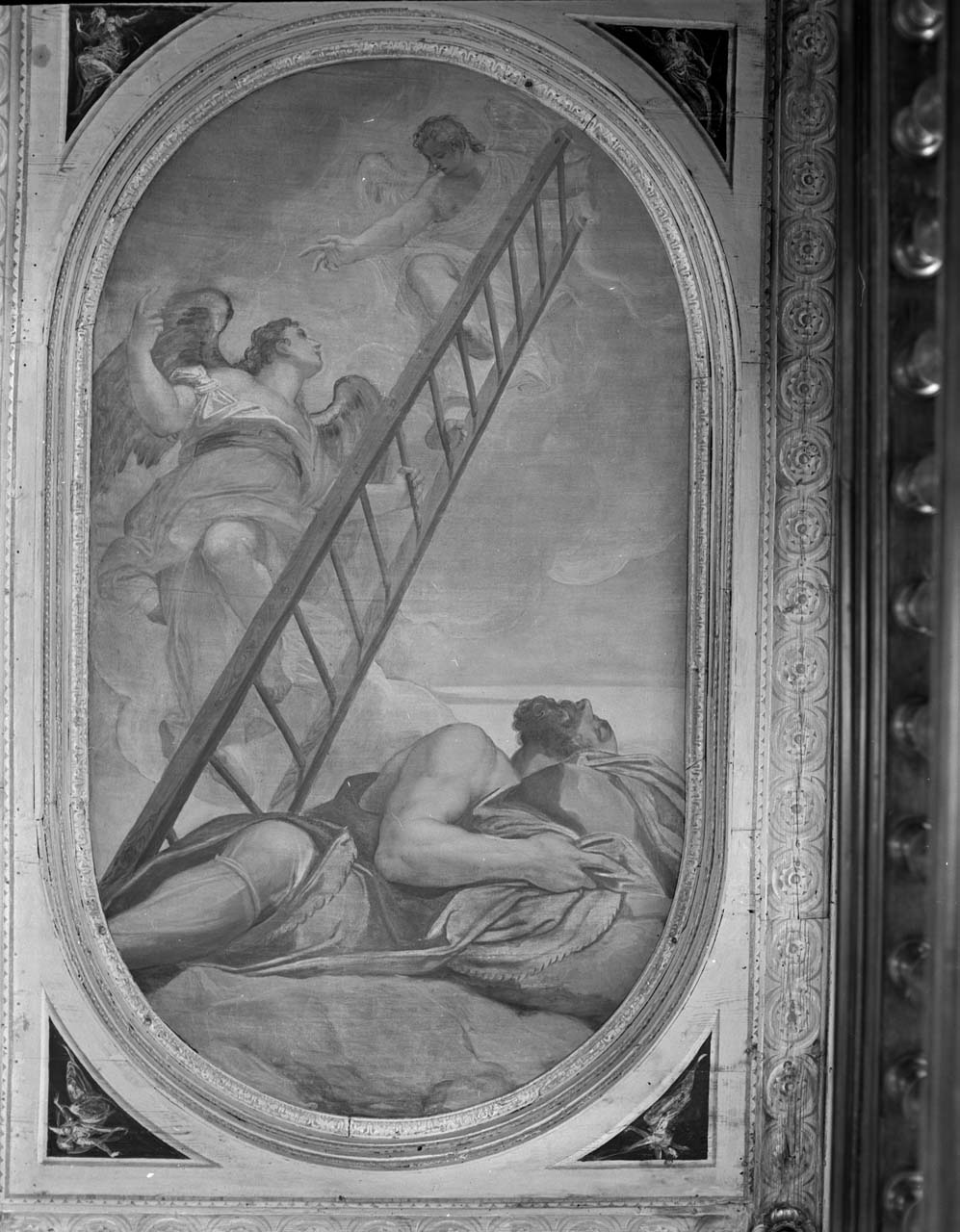 Scala di Giacobbe (dipinto) di Zelotti Giambattista (sec. XVI)
