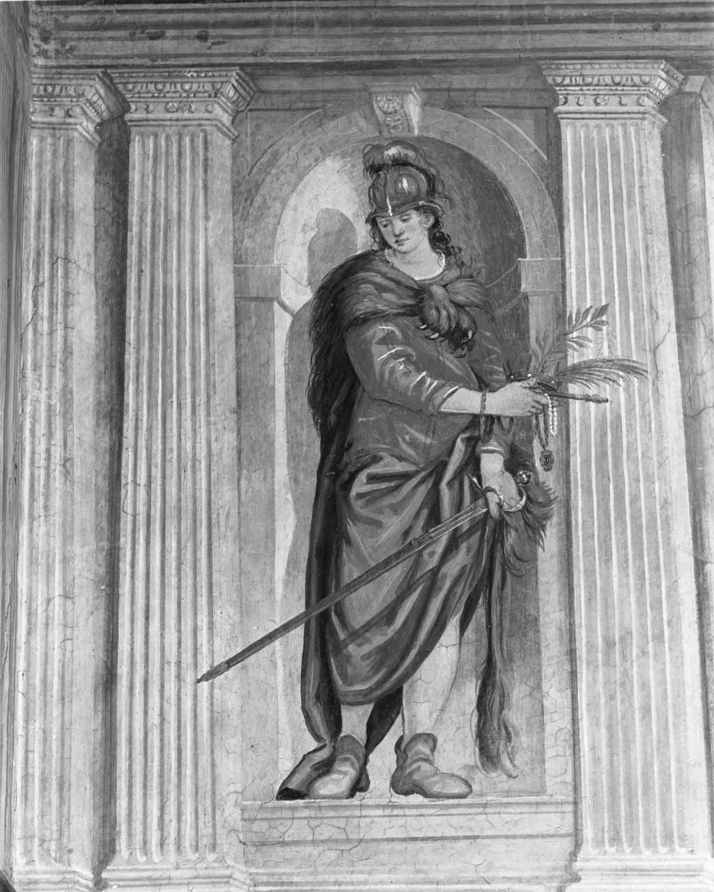 Allegoria della Fortezza (dipinto) di Toeput Lodewijk detto Pozzoserrato (sec. XVI)