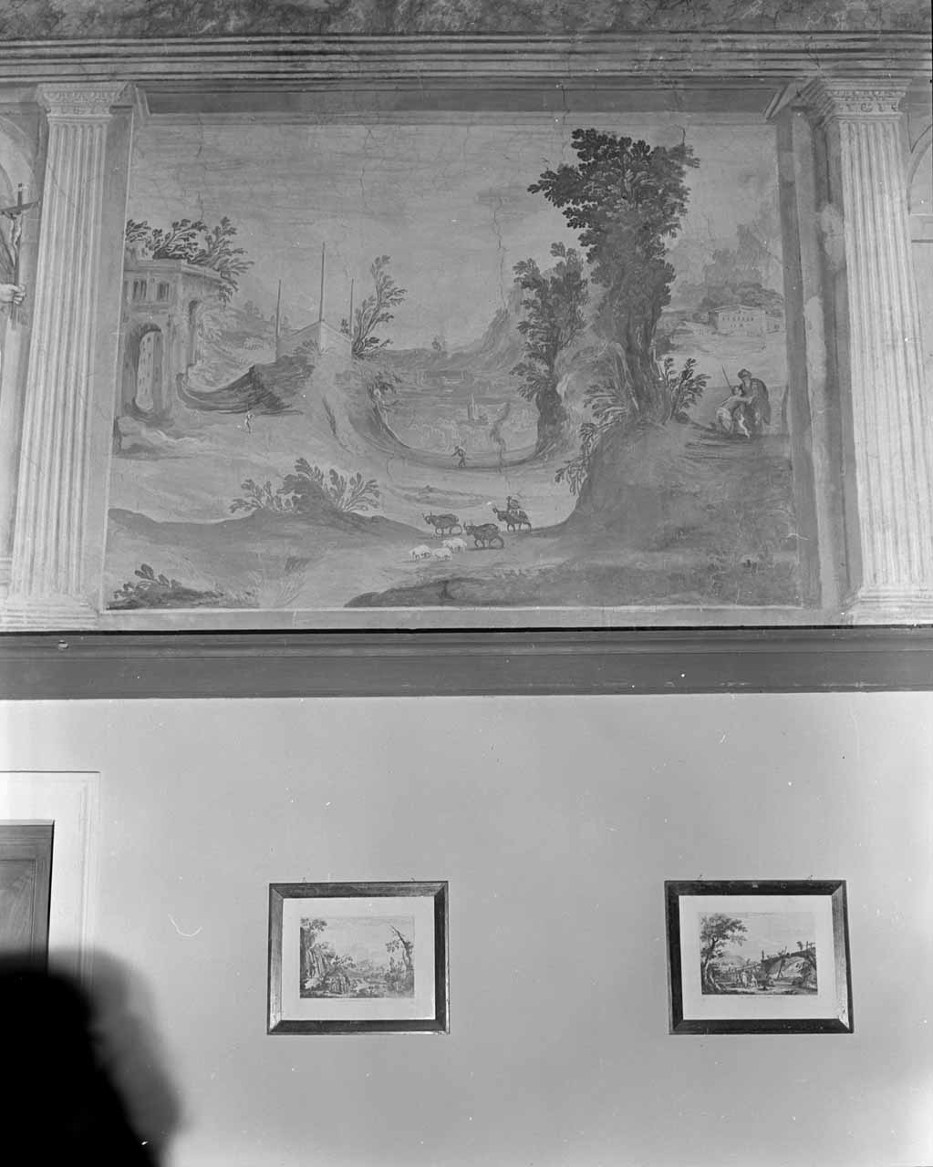 Paesaggio con il ritorno del Figliol prodigo (dipinto) di Toeput Lodewijk detto Pozzoserrato (sec. XVI)