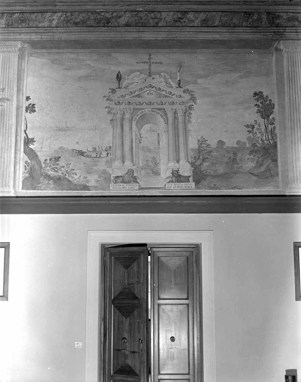 Paesaggio lagunare con arco (dipinto) di Toeput Lodewijk detto Pozzoserrato (sec. XVI)